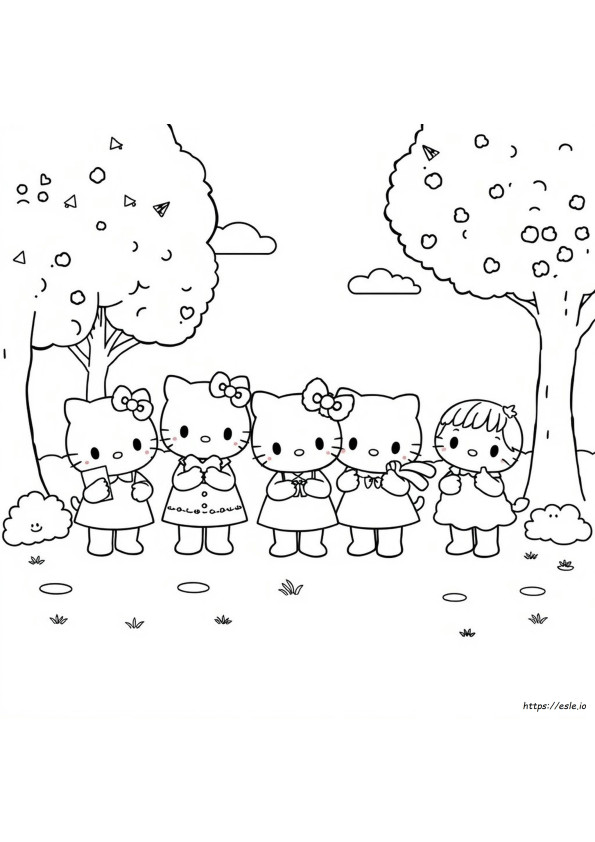 Páginas Para Colorear De Sanrio Imprimibles Gratis
