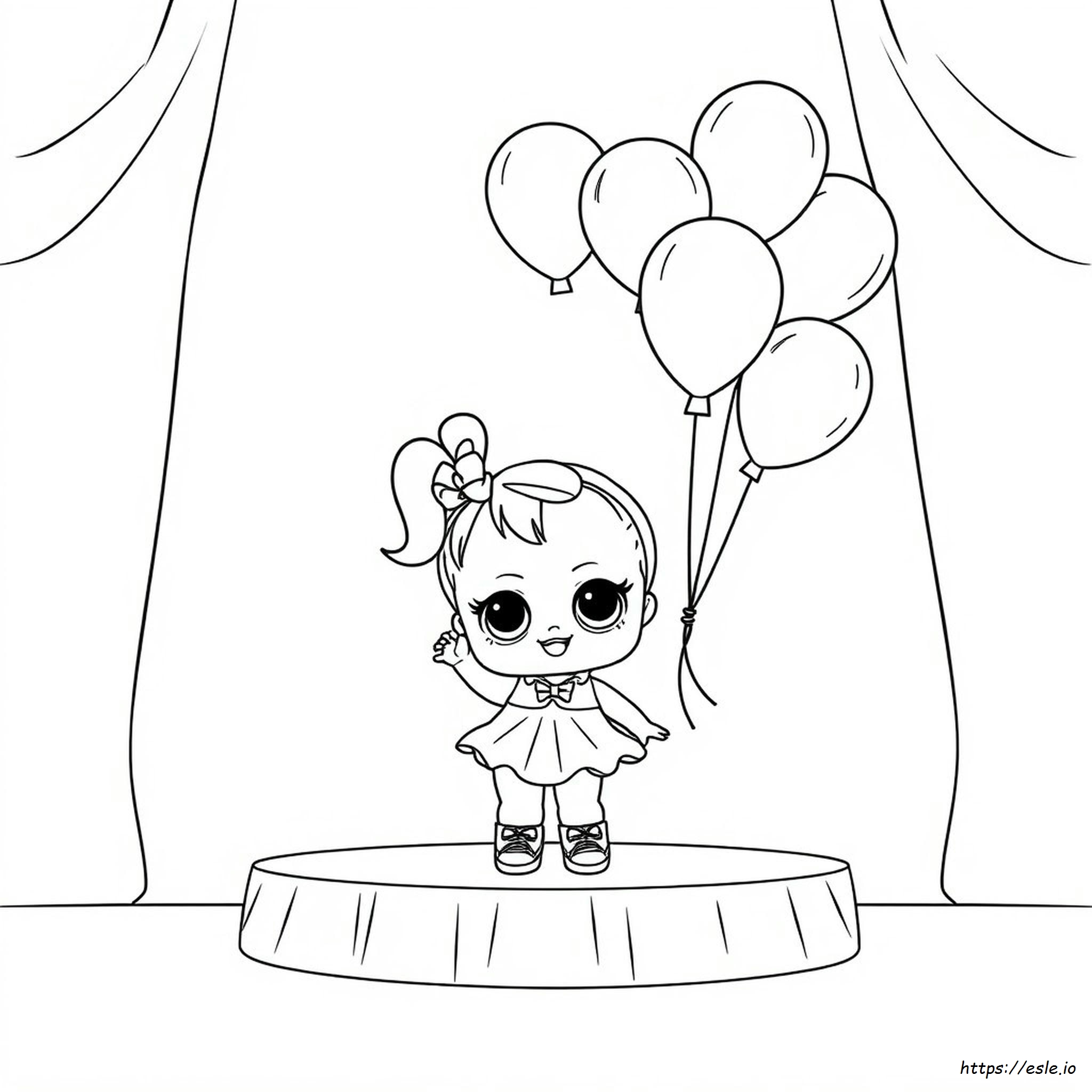 Lol Suprise Coloring Page