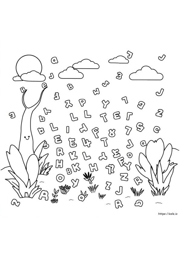 Coloriages Avec Des Mots