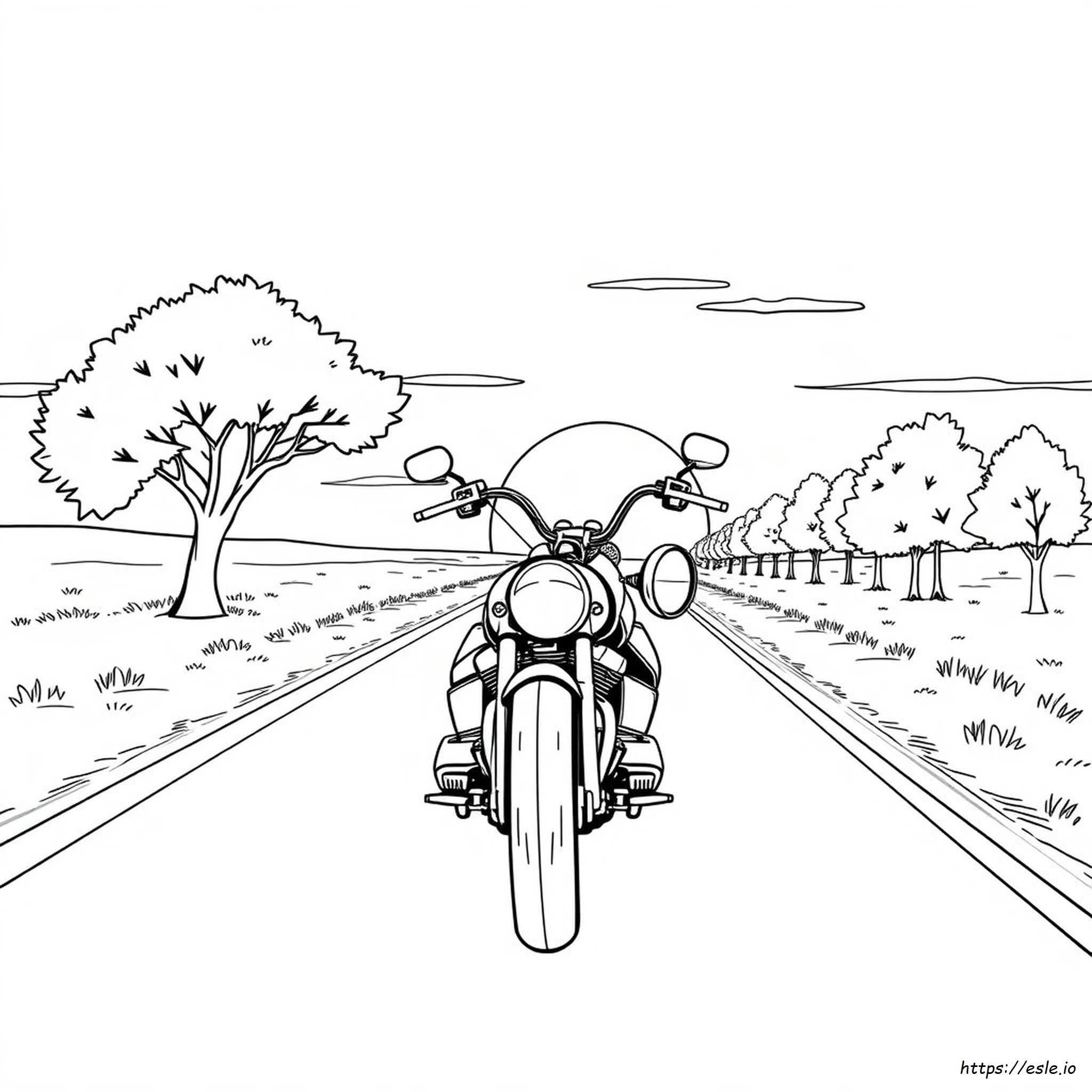Harley Davidson Da Colorare