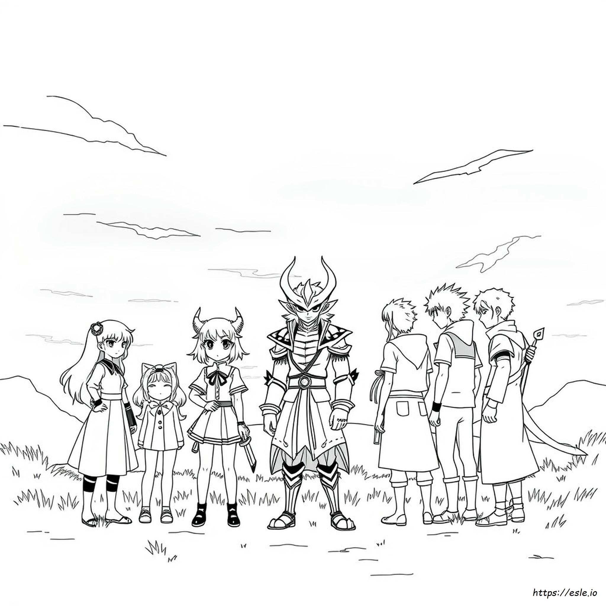 Demon Slayer Coloring Pages All Character