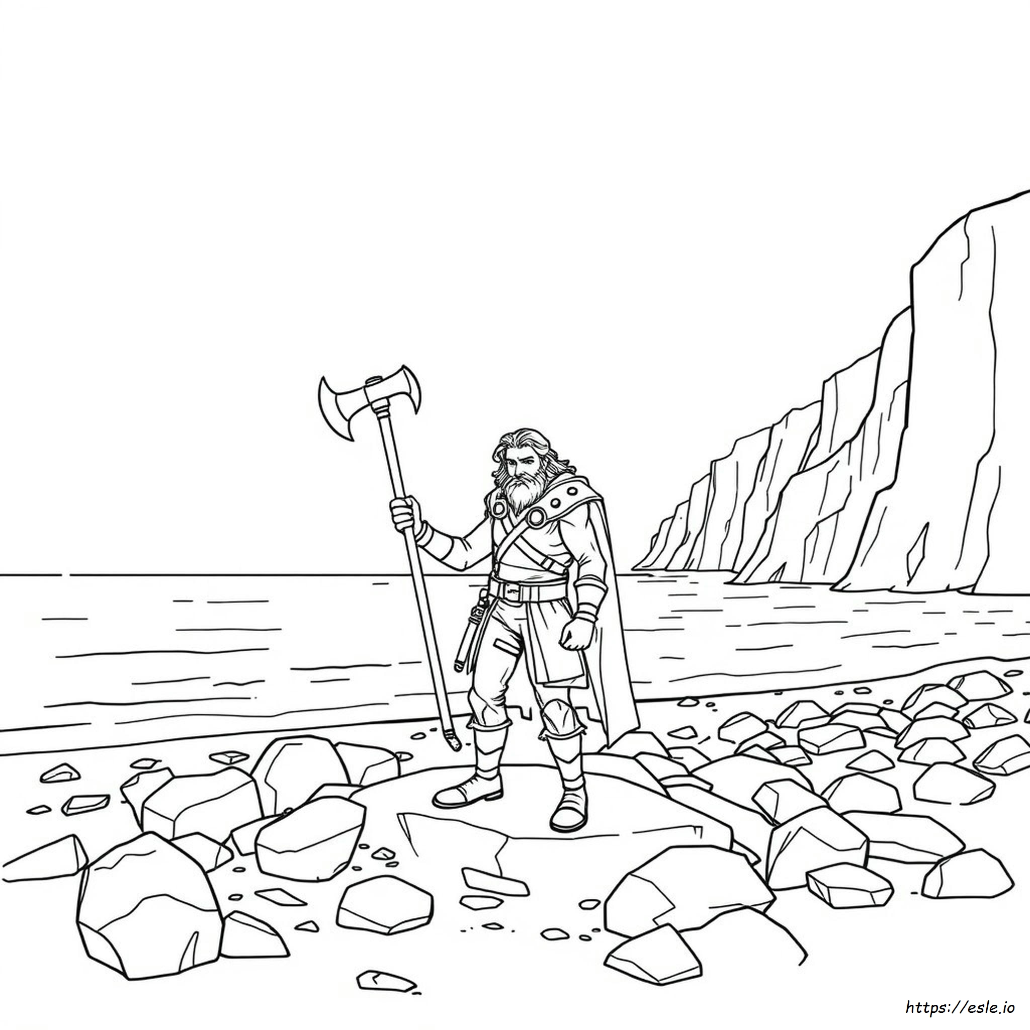 Magnus Chase Coloring Book