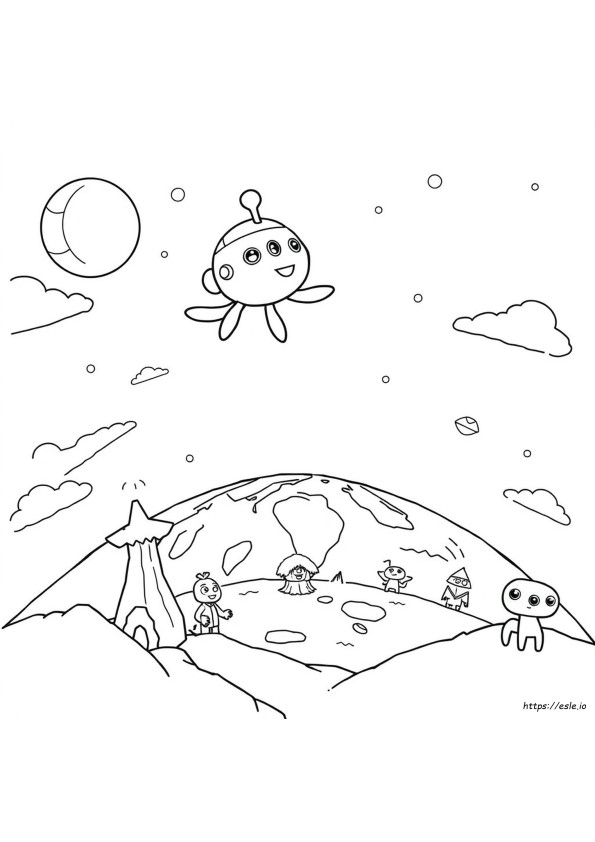 Terra Gup Octonauts Gup Ausmalbilder
