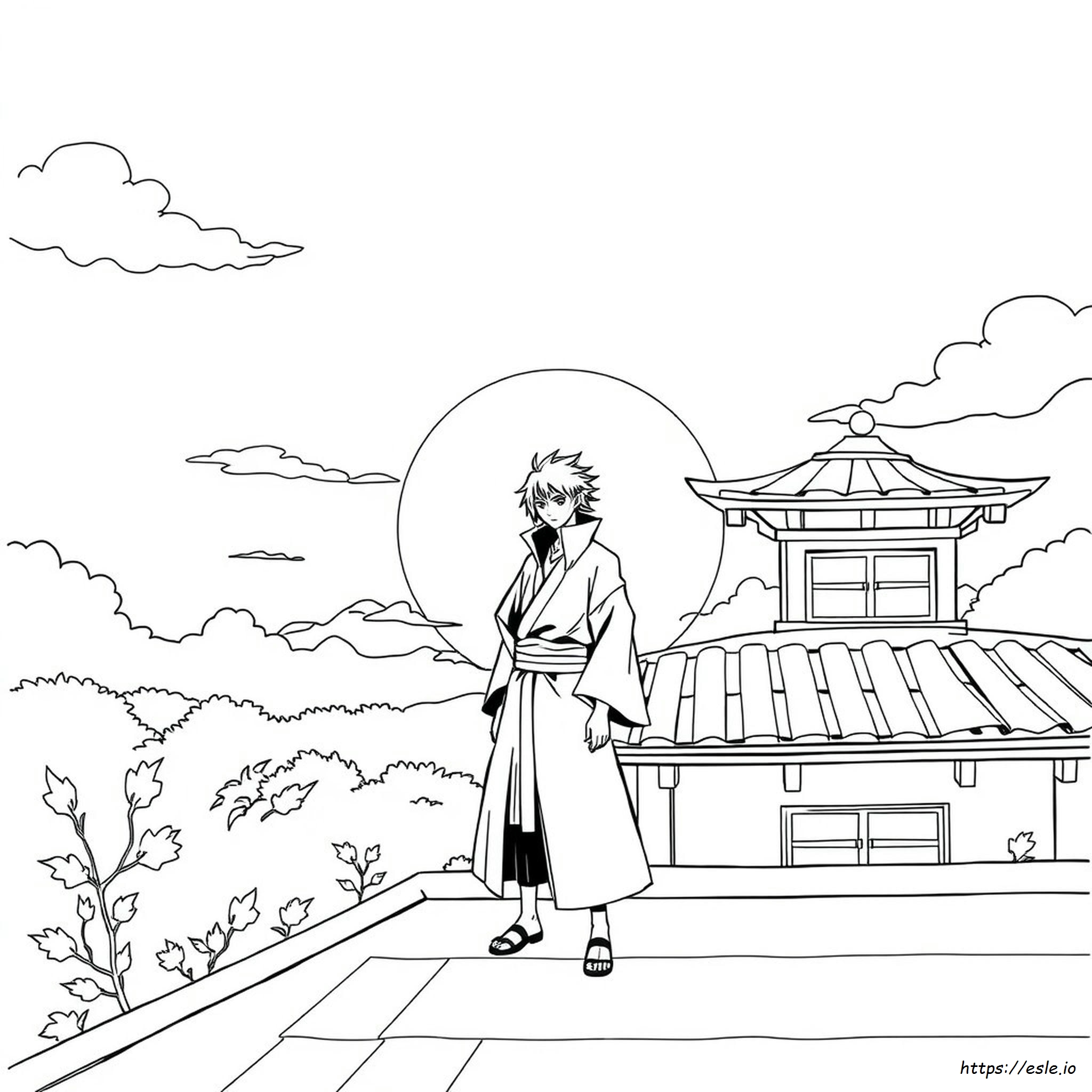 Akatsuki Colouring Pages