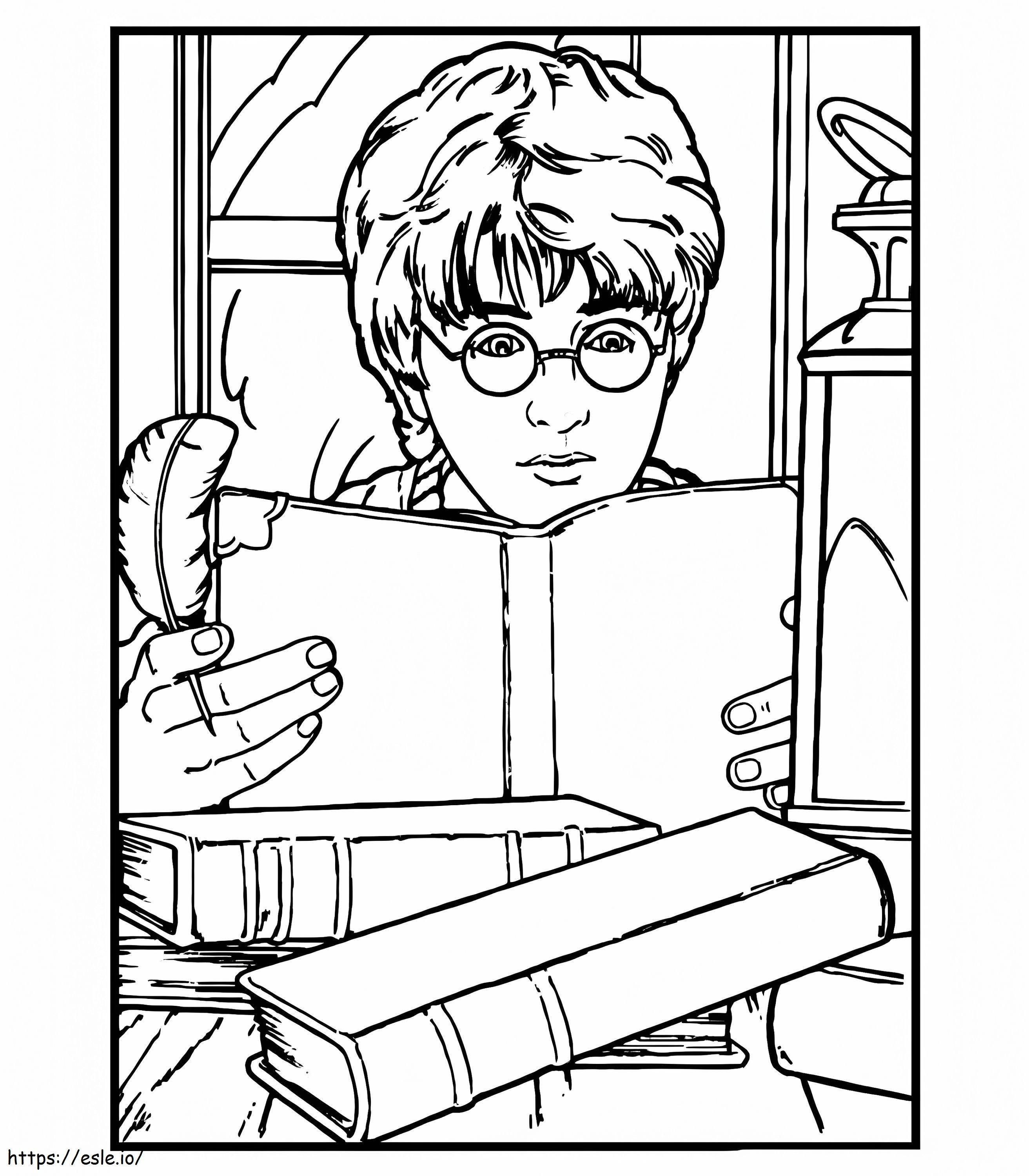 Harry Potter 5 coloring page