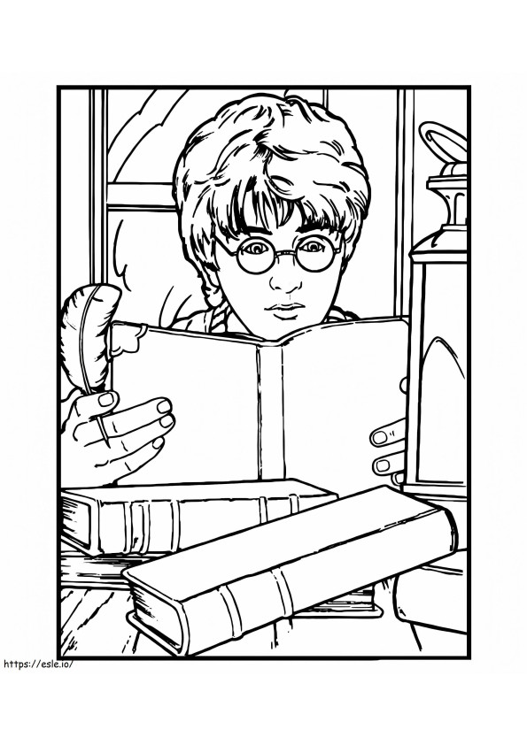Harry Potter 5 coloring page