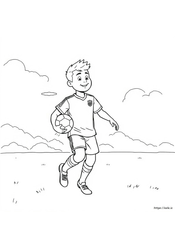 Desenhos Para Colorir Do Haaland Fáceis