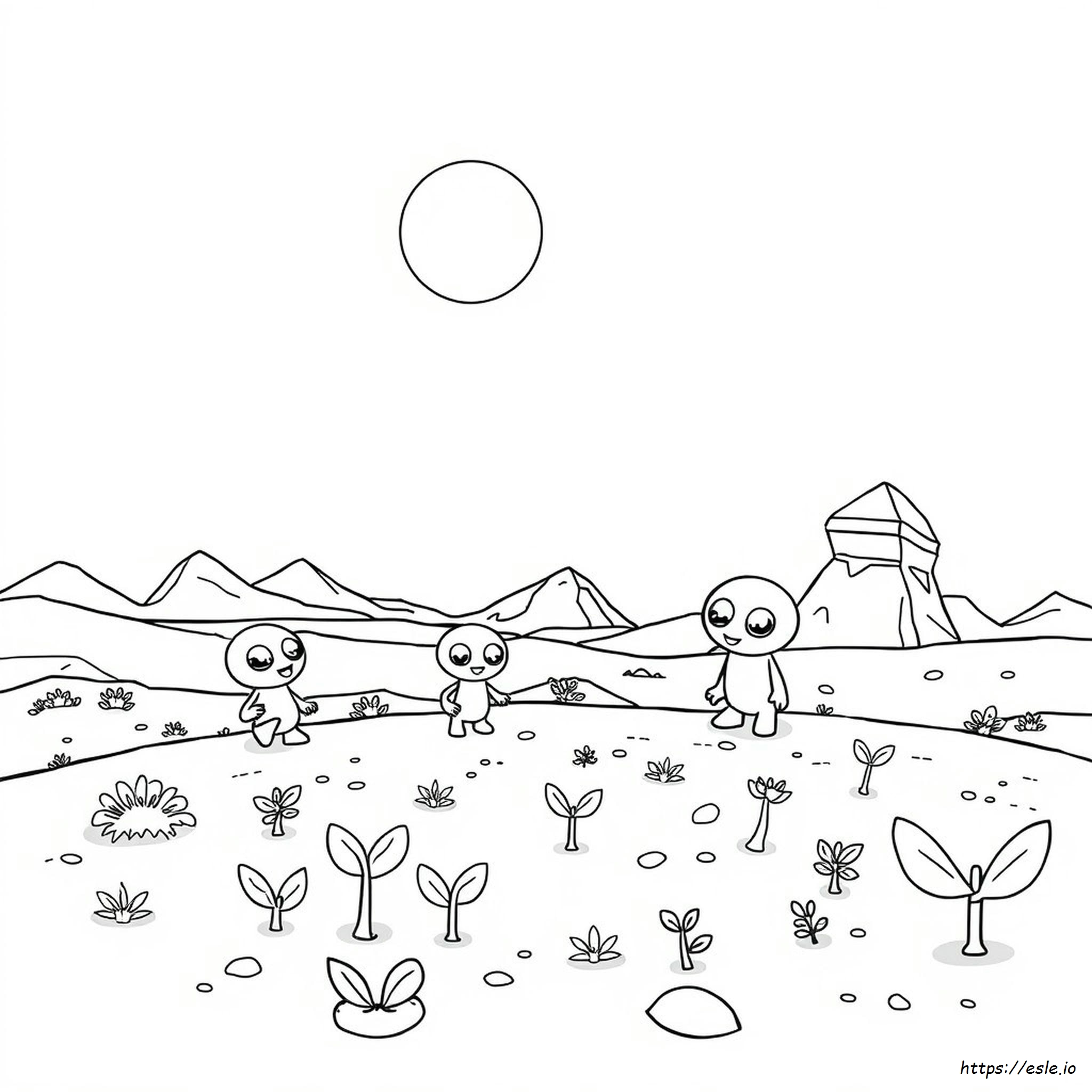 Mars Needs Moms: Disegni Da Colorare