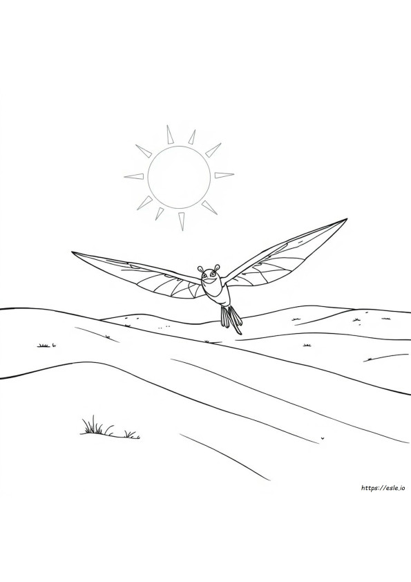 Wings Of Fire Sandwing Coloring Pages