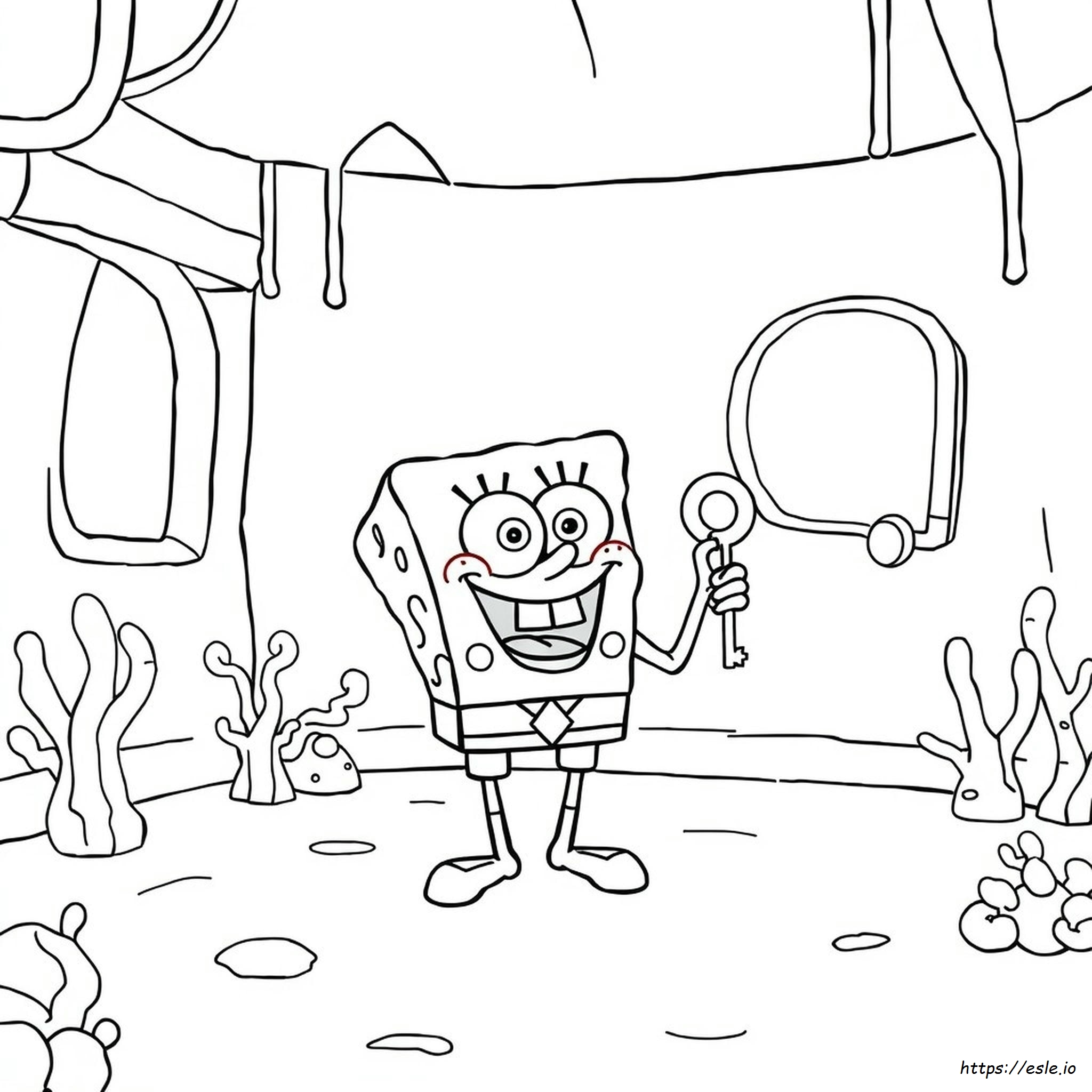 Plankton Spongebob Disegni Da Colorare