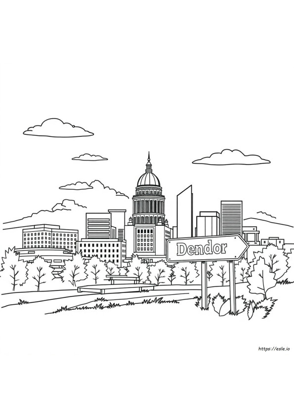 Halaman Putih Untuk Colorado