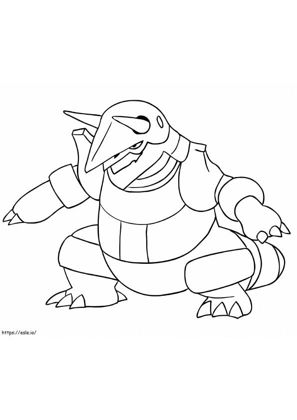 Aggro Not Pokemon coloring page