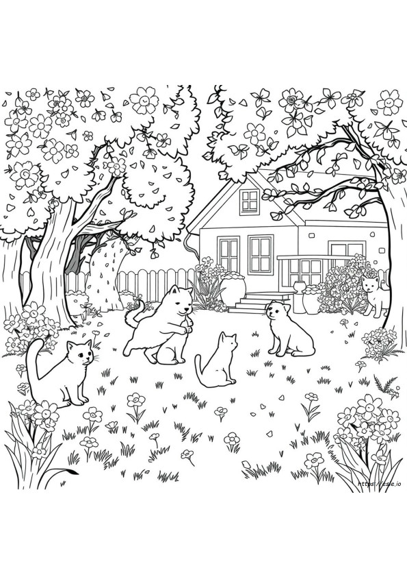 Animali Del Palazzo D'estate Disegni Da Colorare