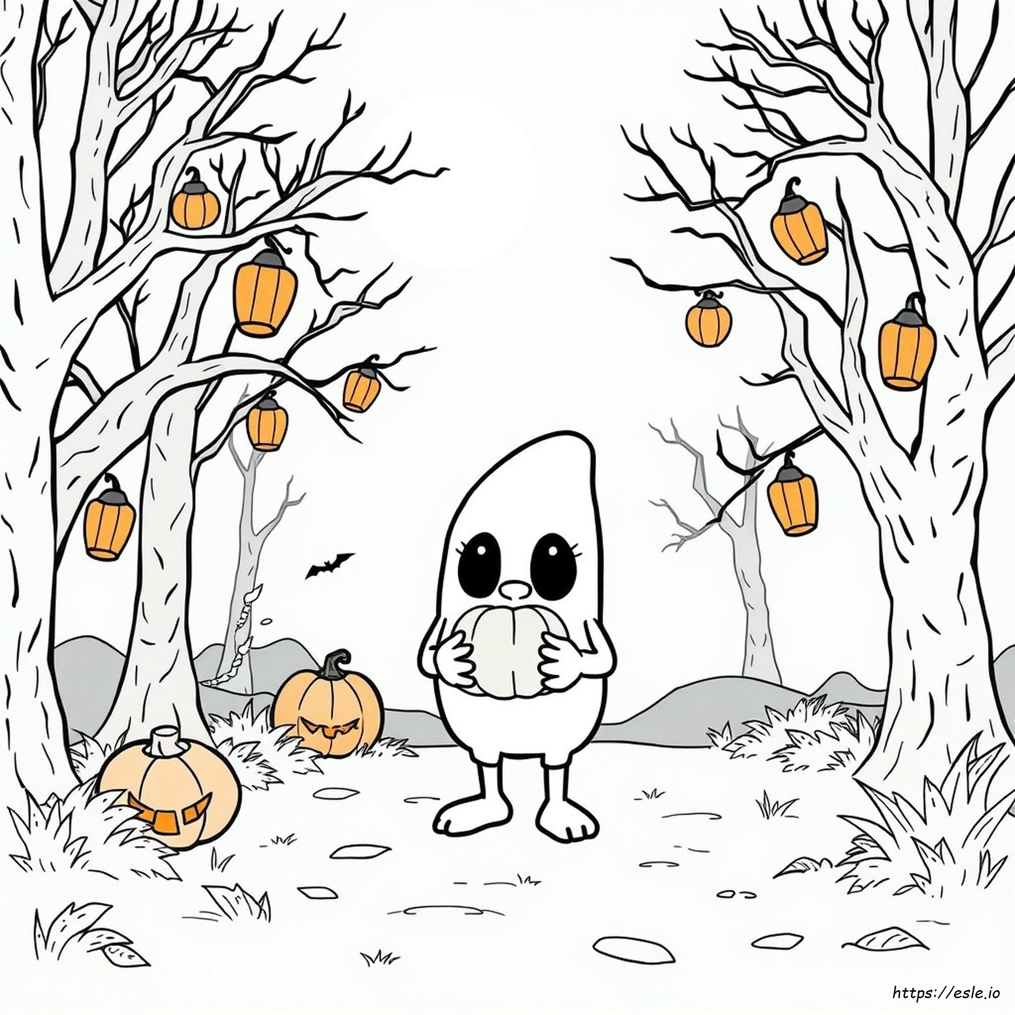 Grogu Halloween Da Colorare