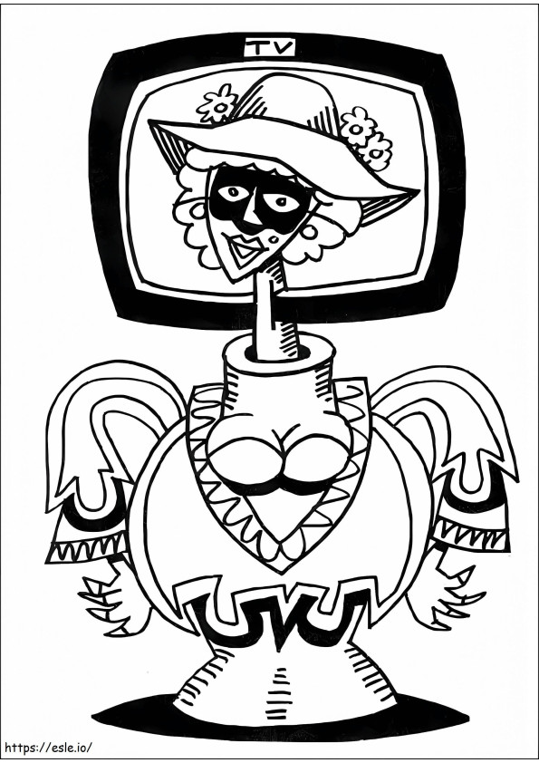 Carnival 25 coloring page