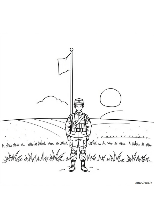 Disegni Militari Facili Da Colorare