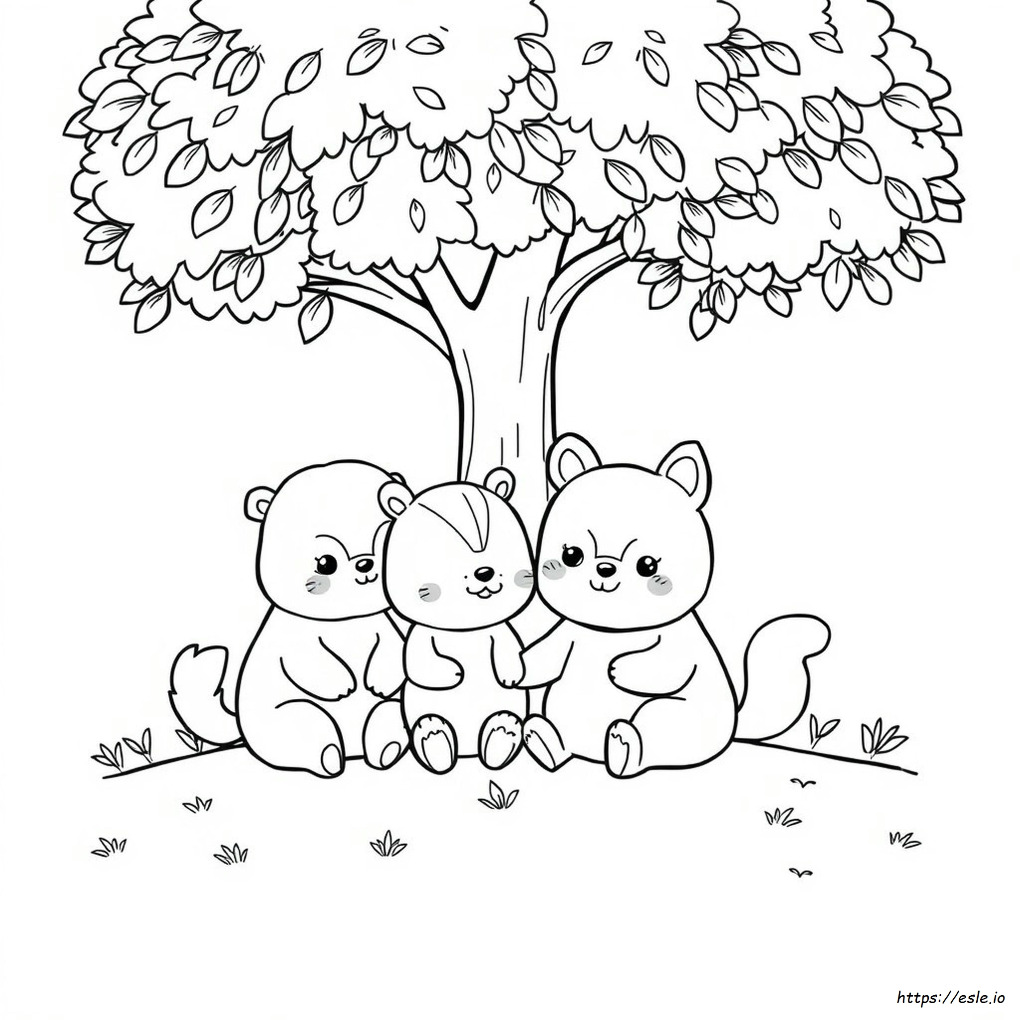 Kawaii Chibi Coloring Pages Desenhos Para Colorir Kawaii Animais