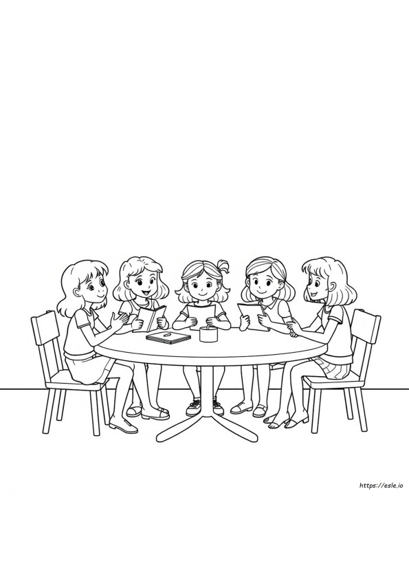 Babysitters Club Ausmalbilder Zum Ausdrucken