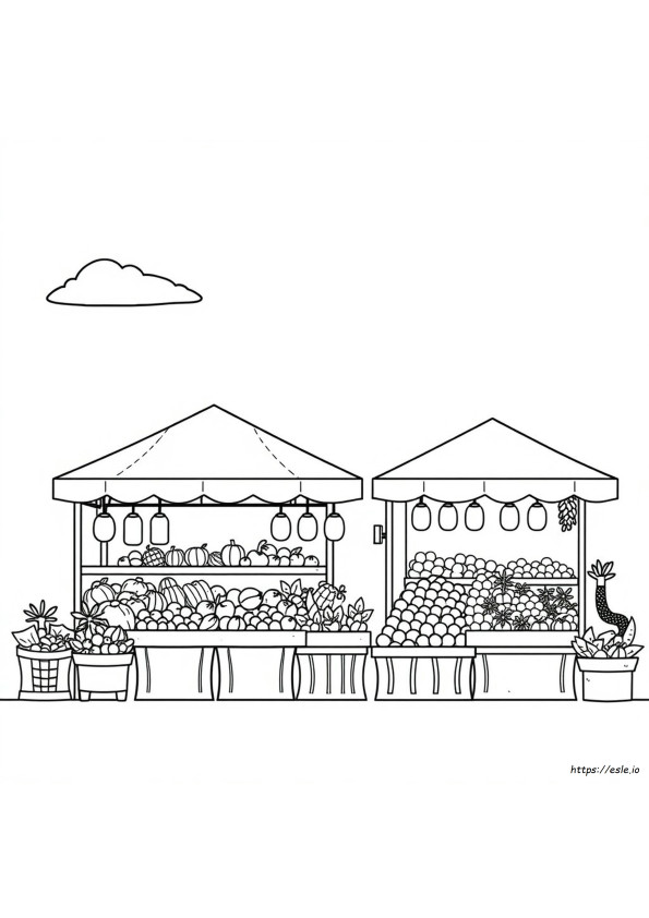 Mewarnai Pasar