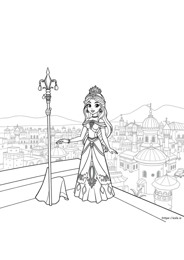 Elena Avalor Coloring Pages
