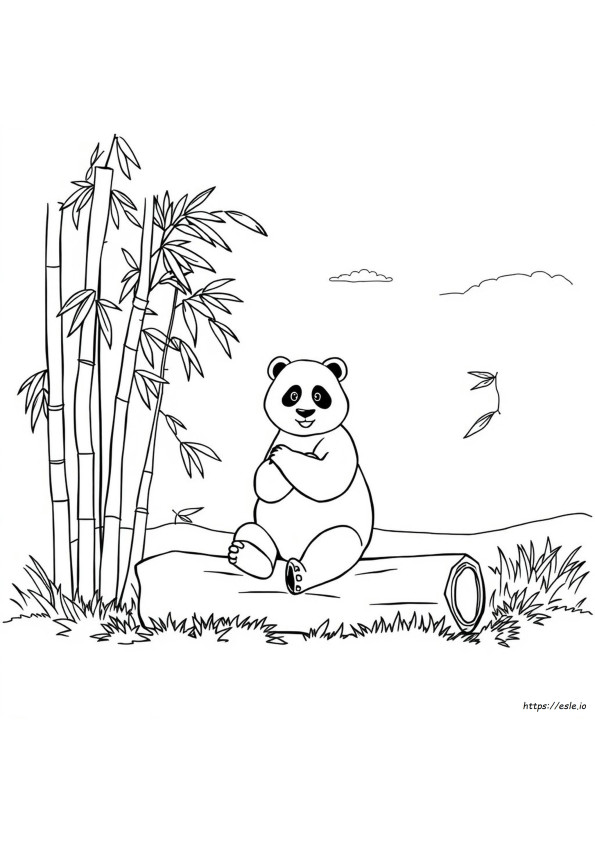 Panda Ausmalbilder