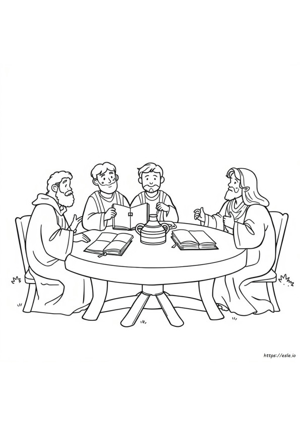 Lectionary Coloring Pages