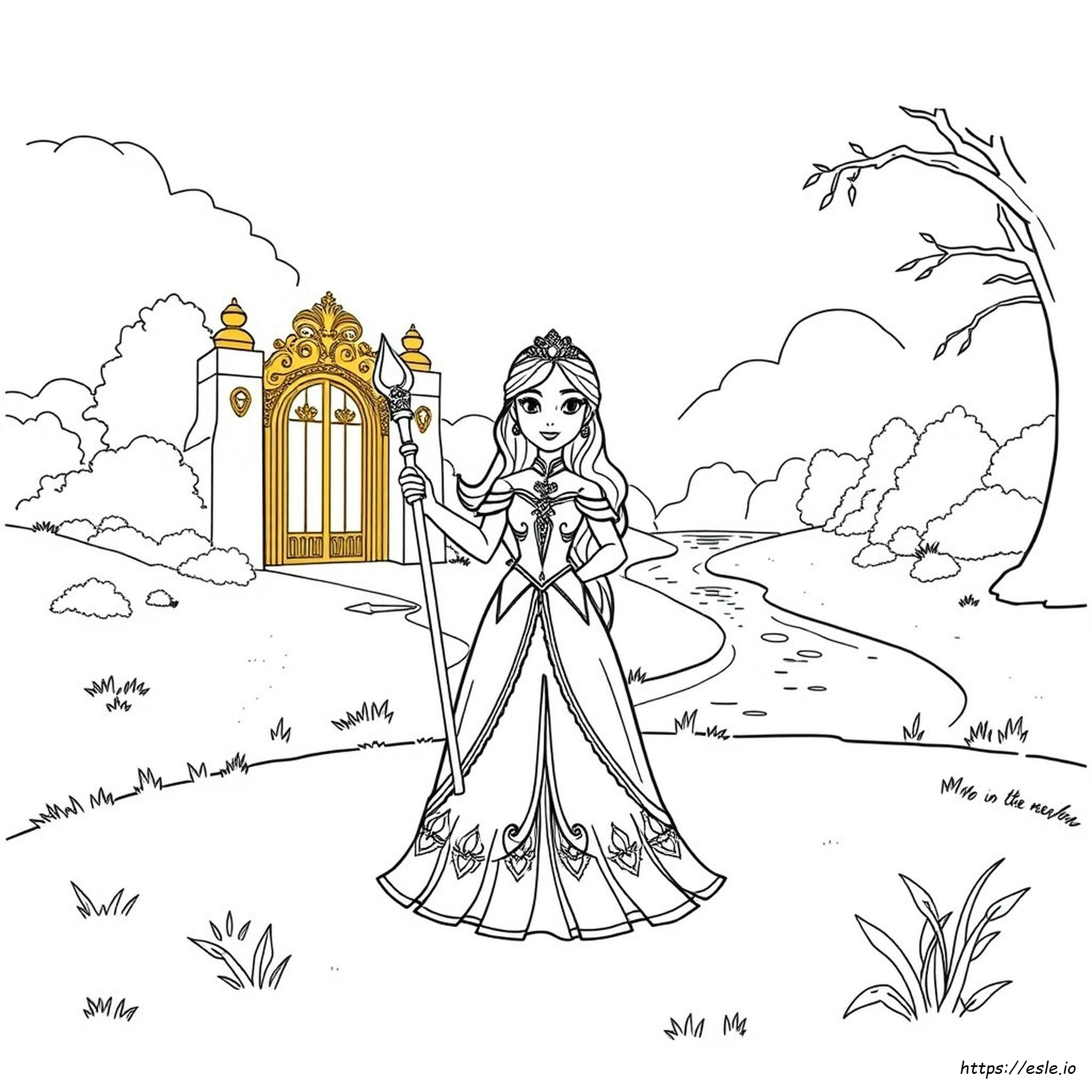 Princess Elena Coloring Pages
