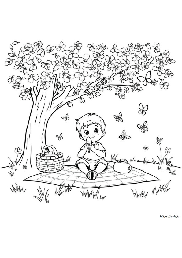 Summer June Coloring Pages