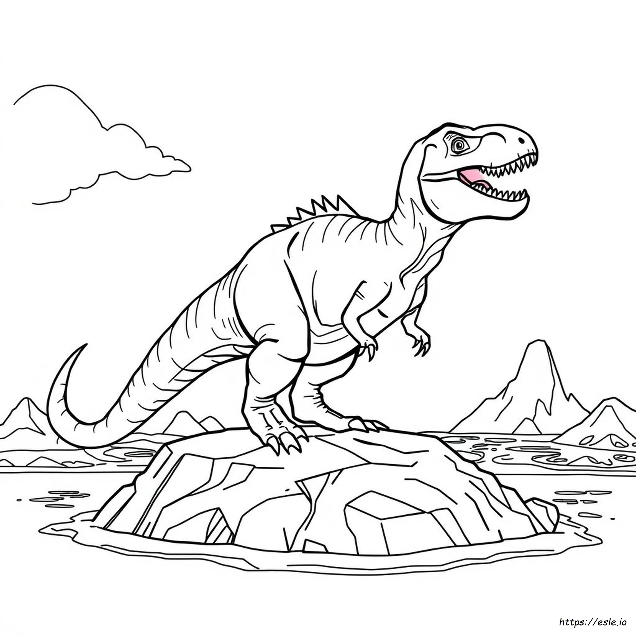 Indominus Rex Da Colorare