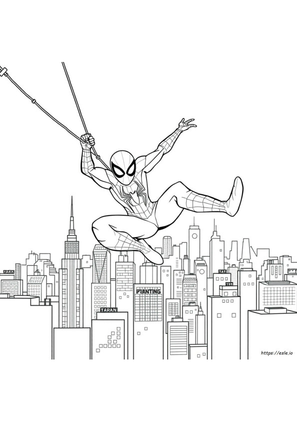 Spiderman Coloring Book Pdf