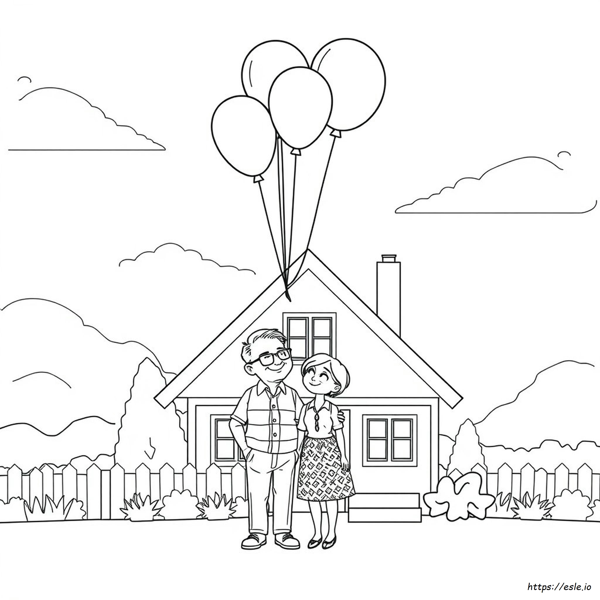 Disegni Da Colorare Disney Pixar Up