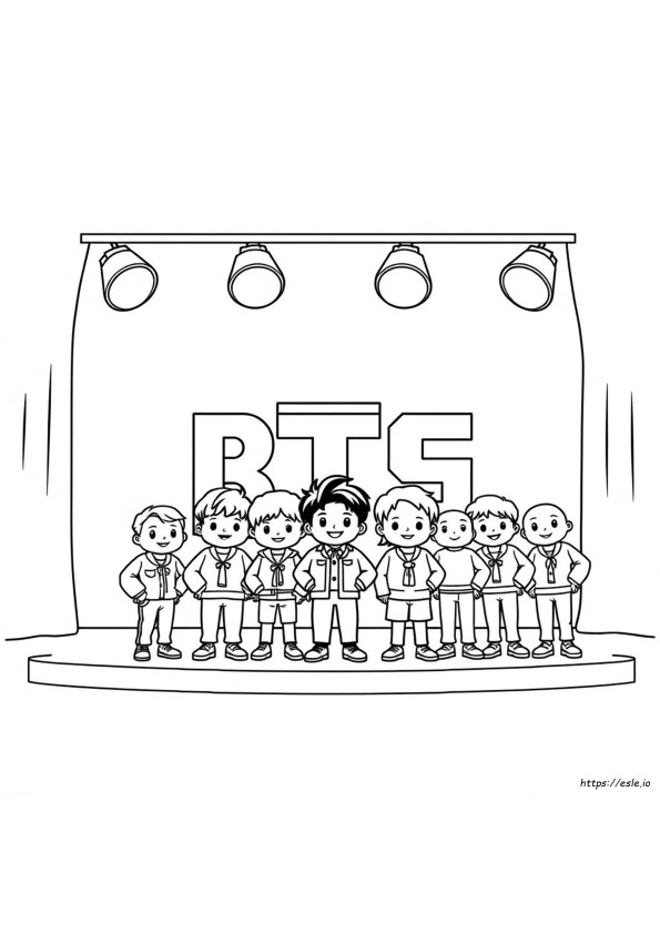 Bt21 Bts-Logo Ausmalbilder