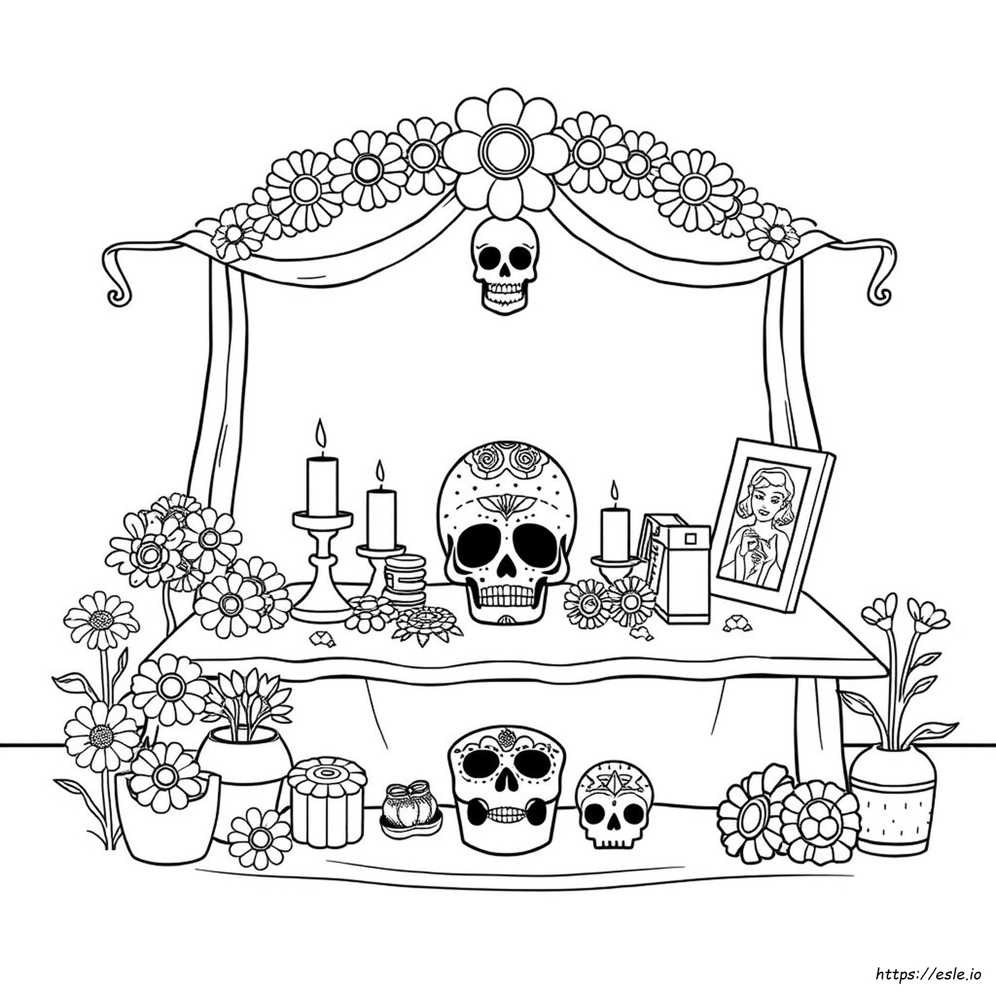 Coloriages Jour Des Morts