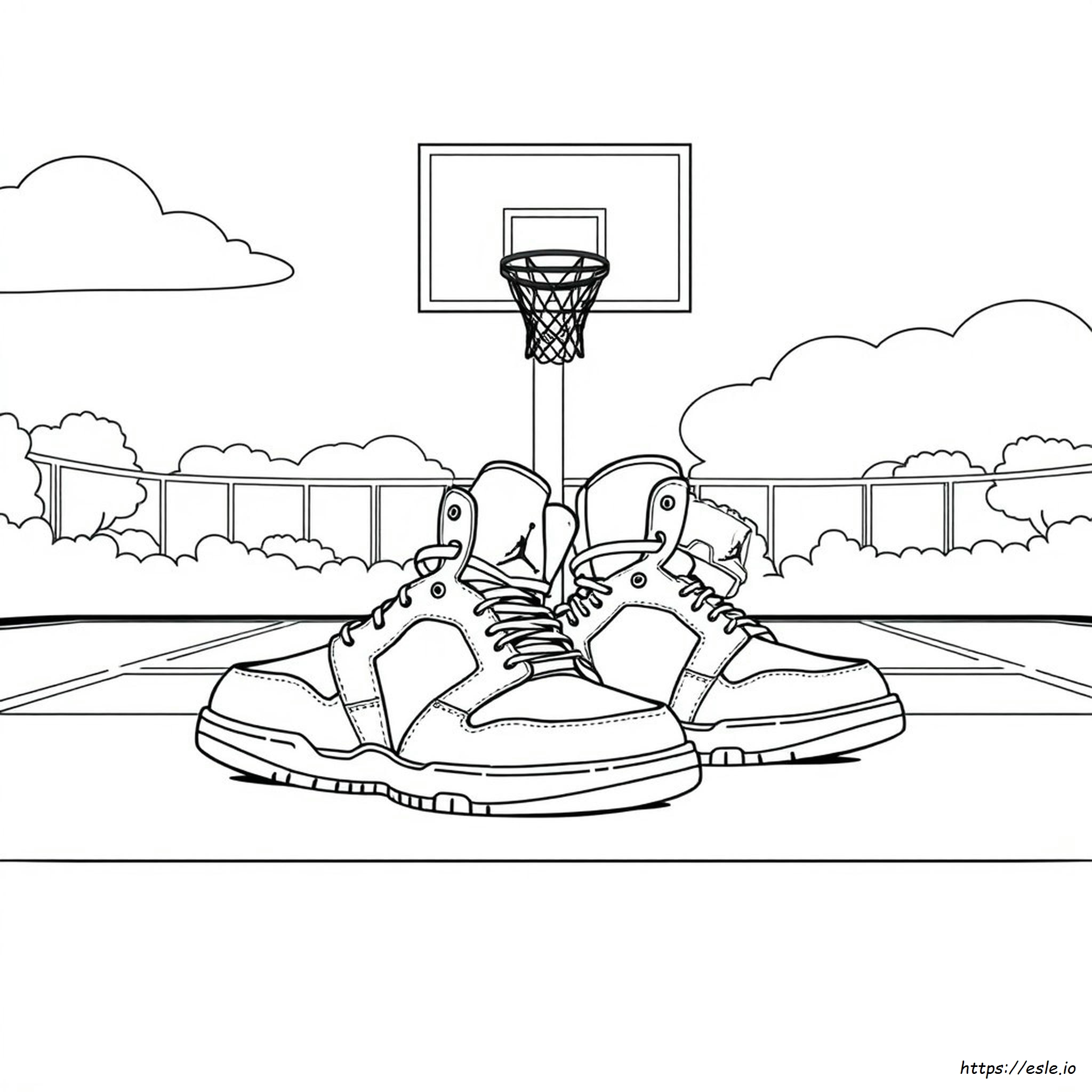 Disegni Da Colorare Jordan Retro