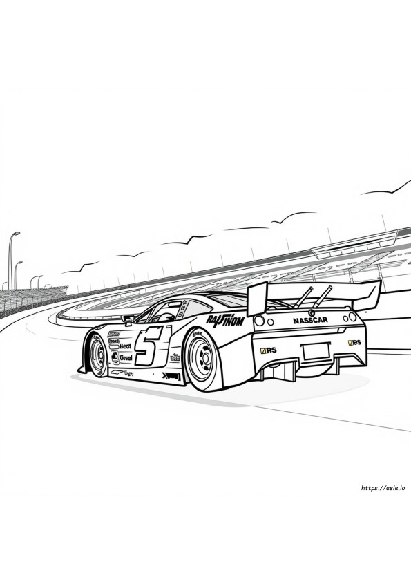 Nascar Coloring Pages 2022