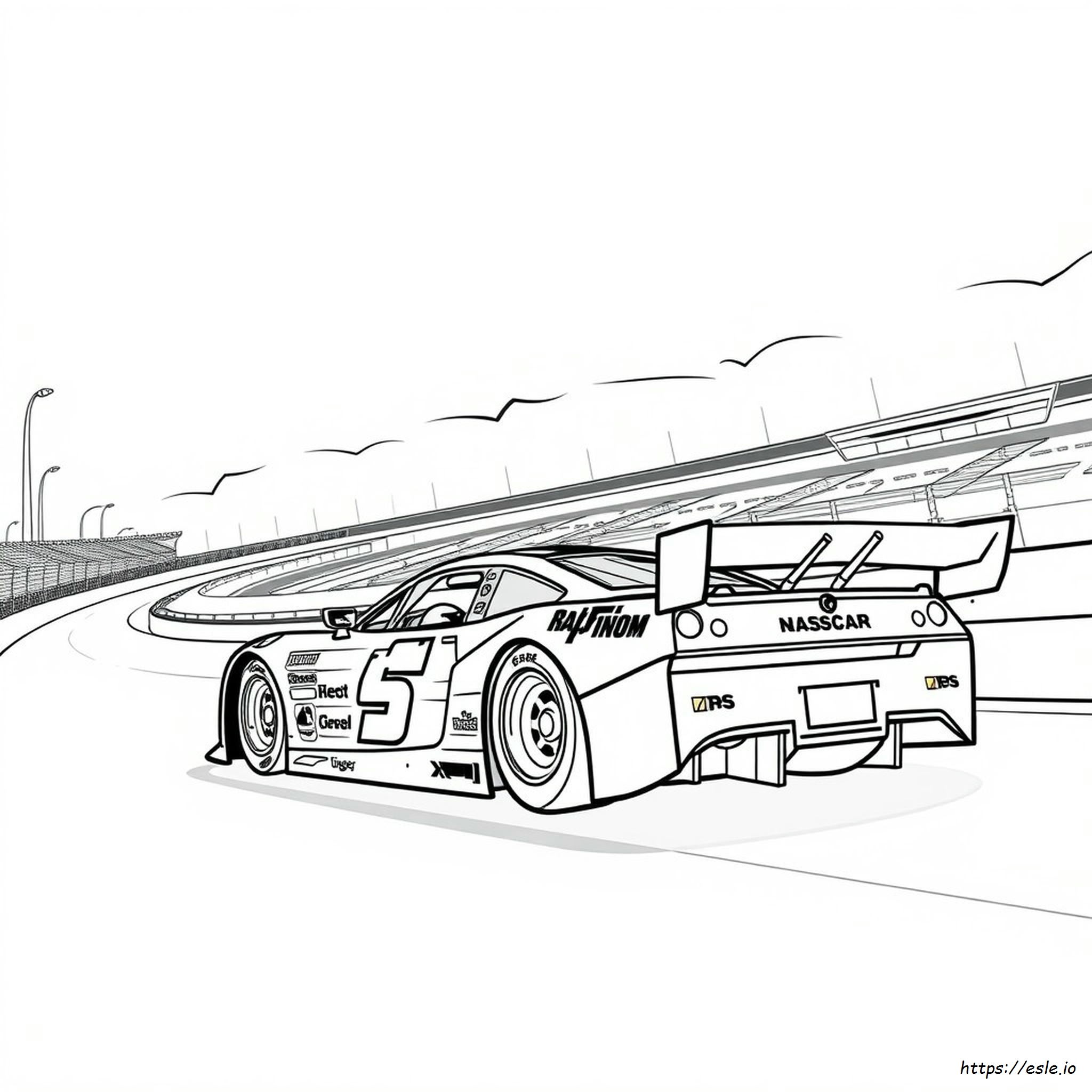 Nascar Coloring Pages 2022