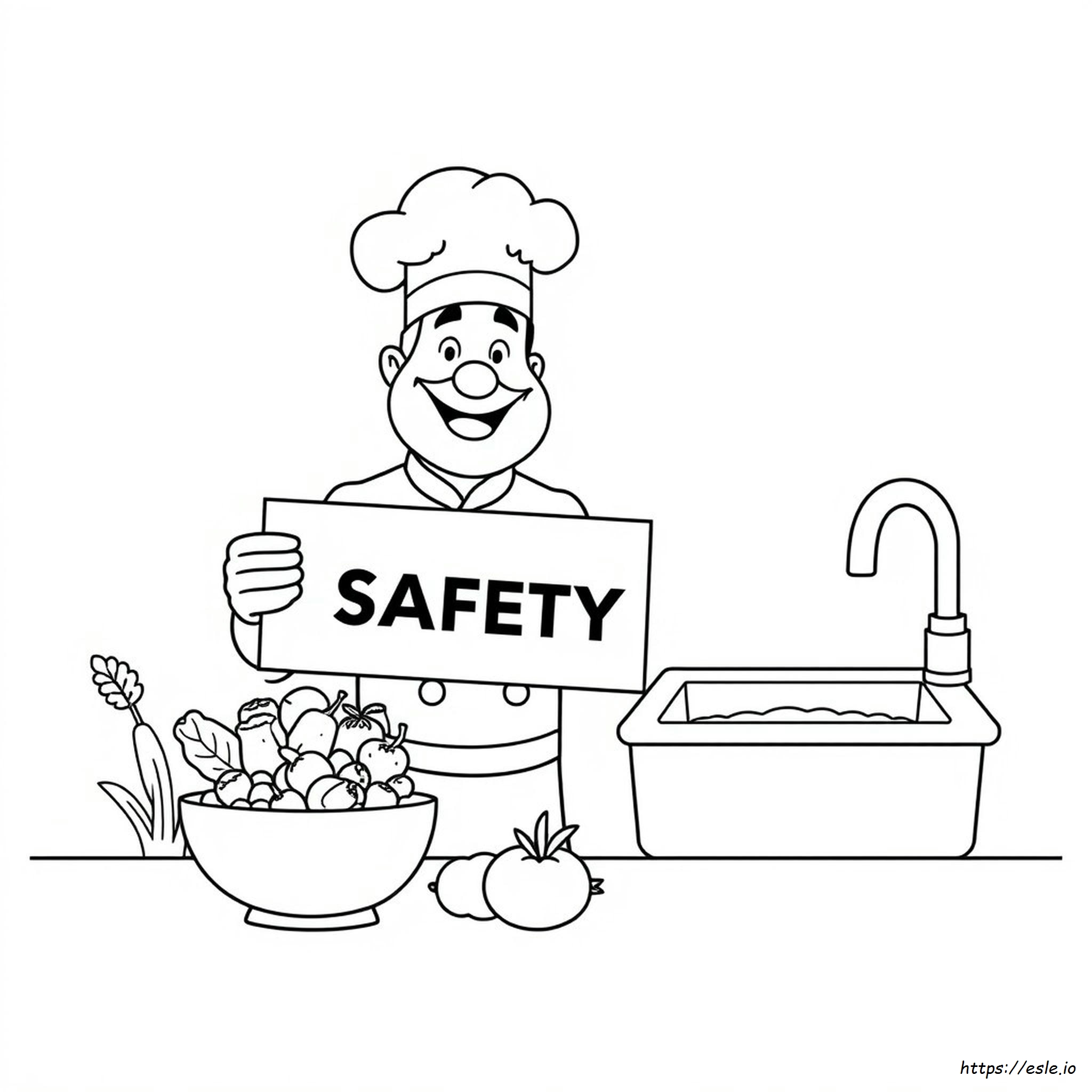 Disegni Da Colorare Sulla Sicurezza Alimentare