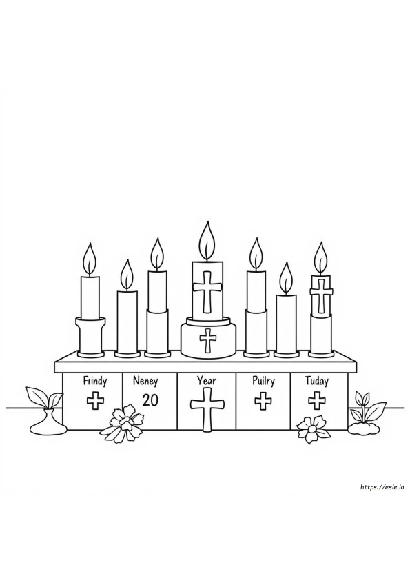 Lent Coloring Pages Printable