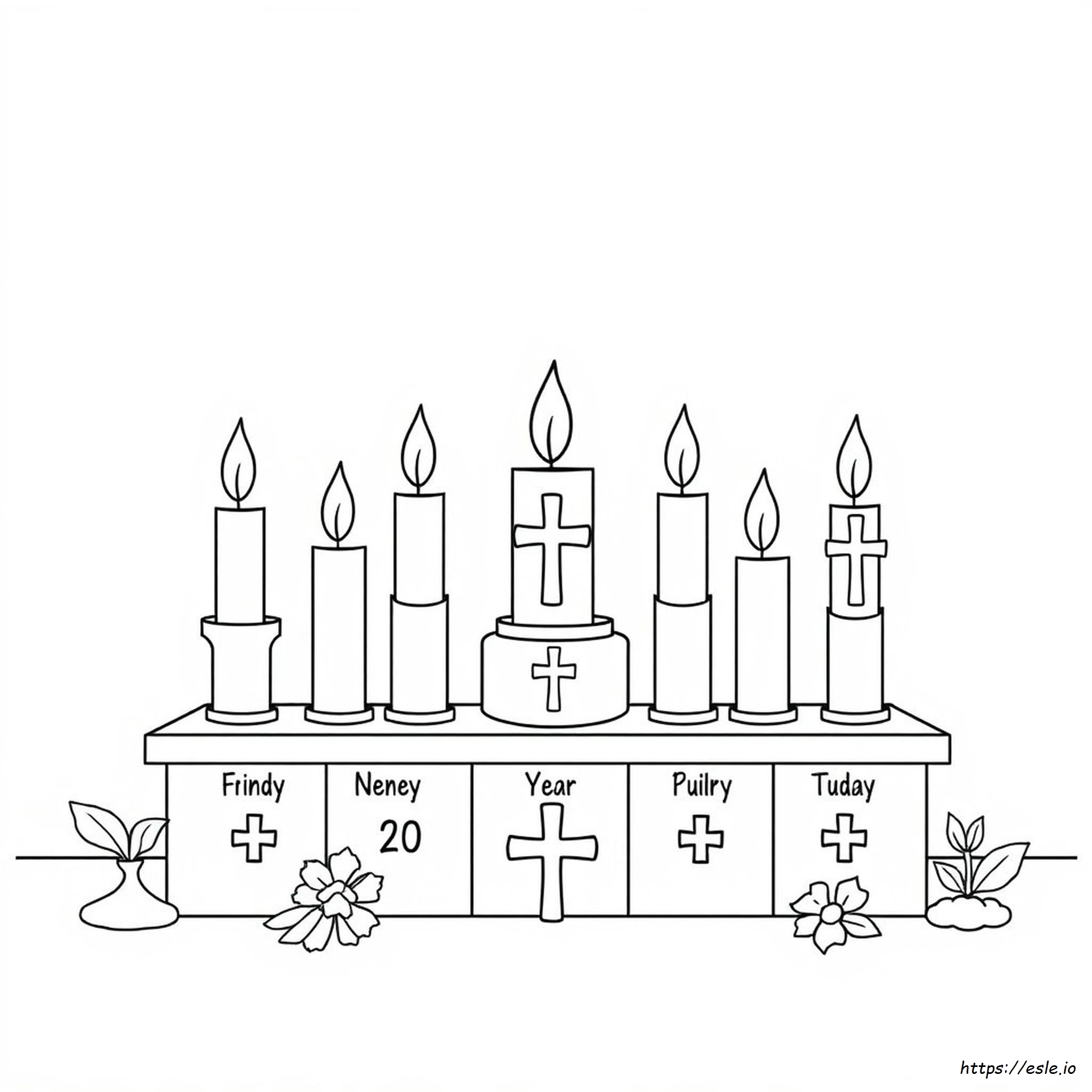Disegni Da Colorare Di Quaresima Da Stampare