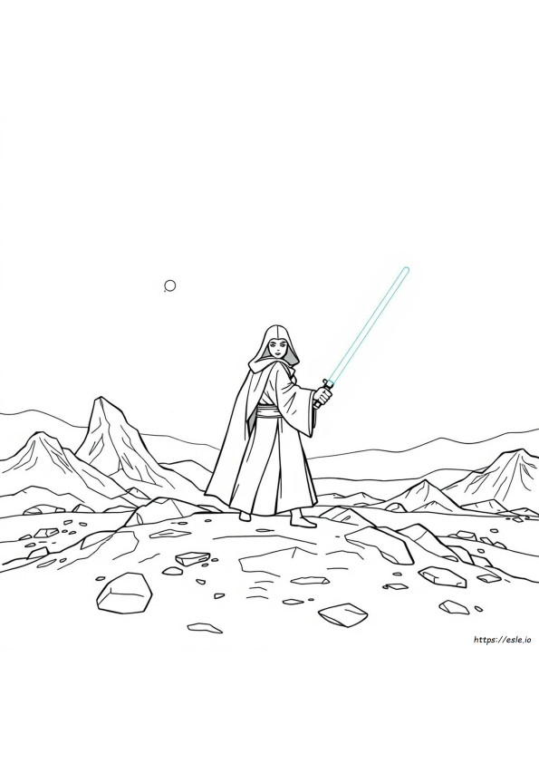 Jedi Ausmalbilder