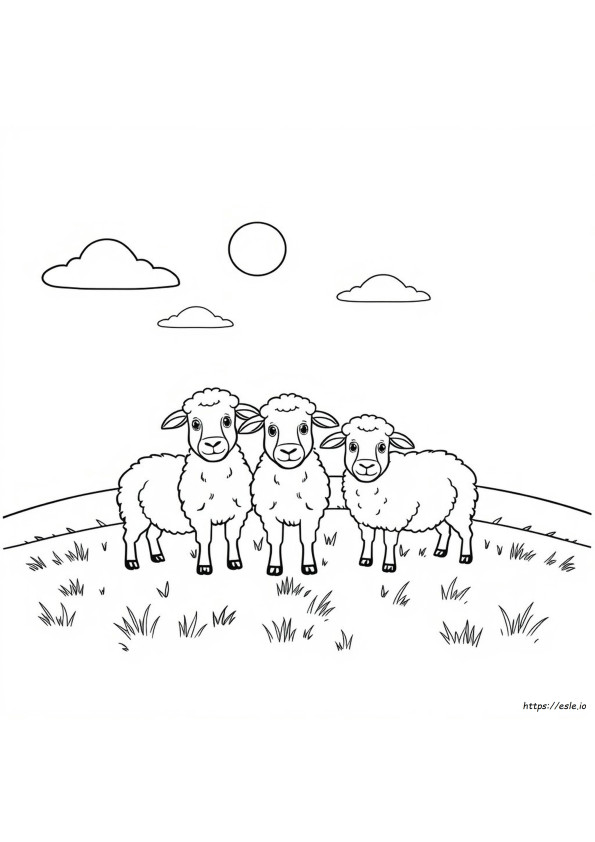 Coloriages Mouton À Imprimer