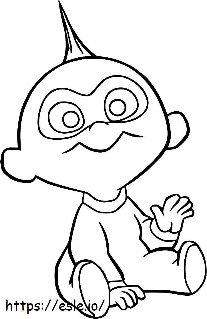 Jack Jack The Cutest Baby coloring page