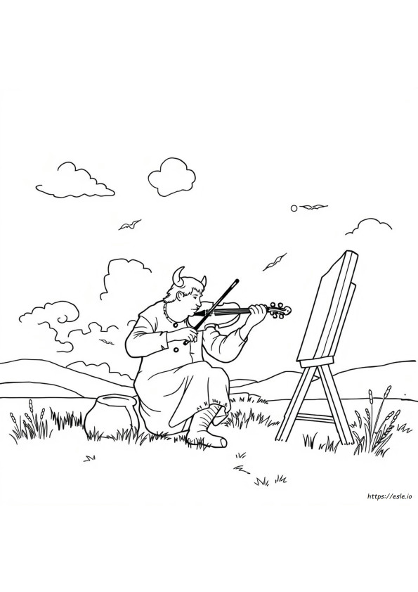Gambar Mewarnai Manet