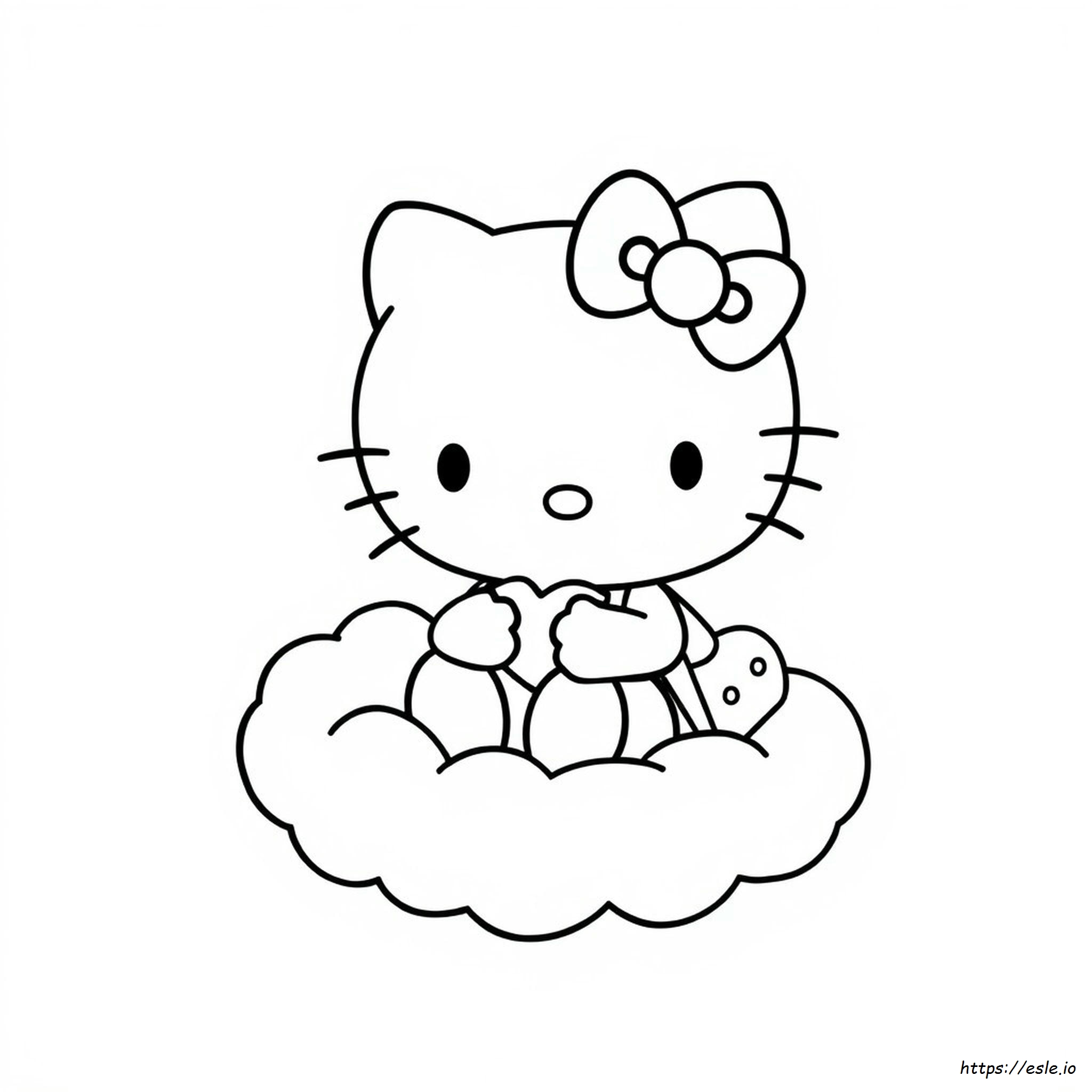 Hello Kitty: Disegni Da Colorare E Stampare In Pdf