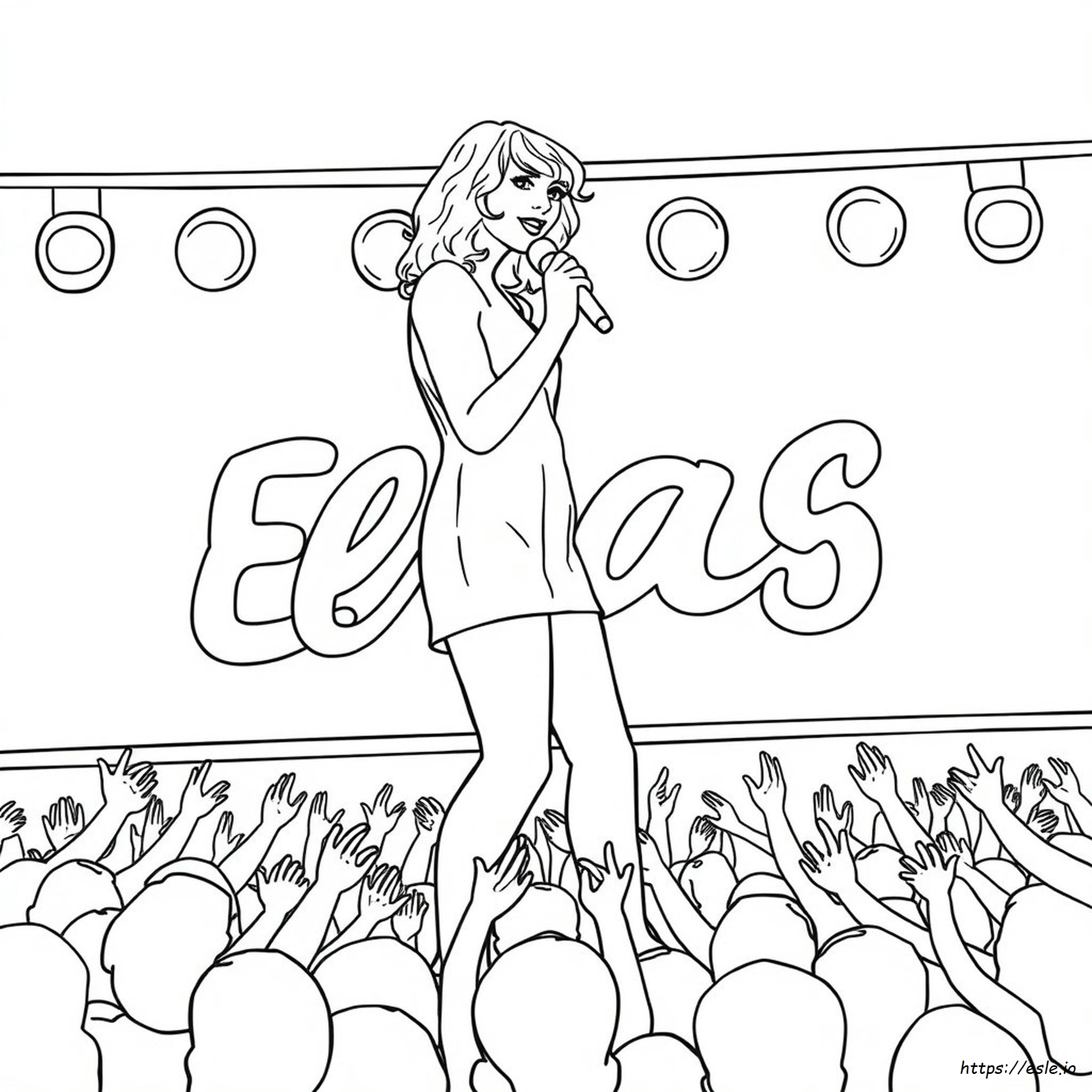 Taylor Swift Eras Tour Desenhos Para Colorir