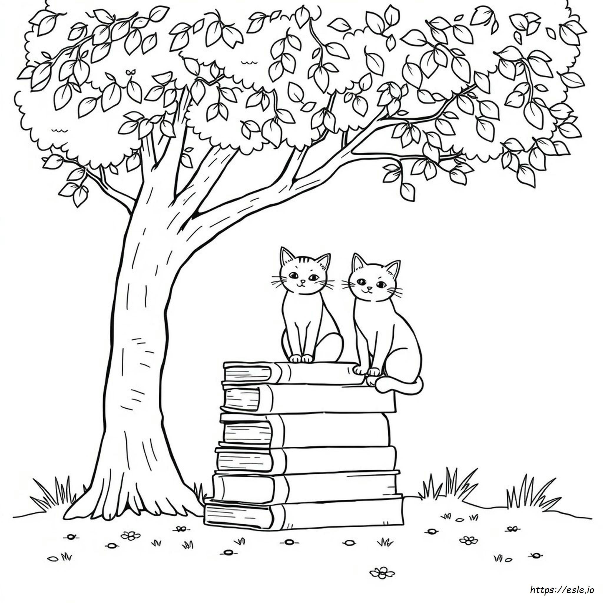 Cat Pages To Color
