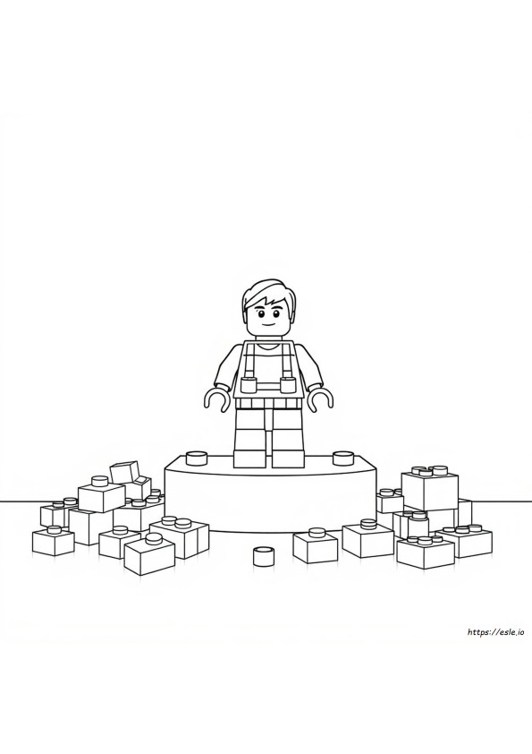 Colouring Pages Lego