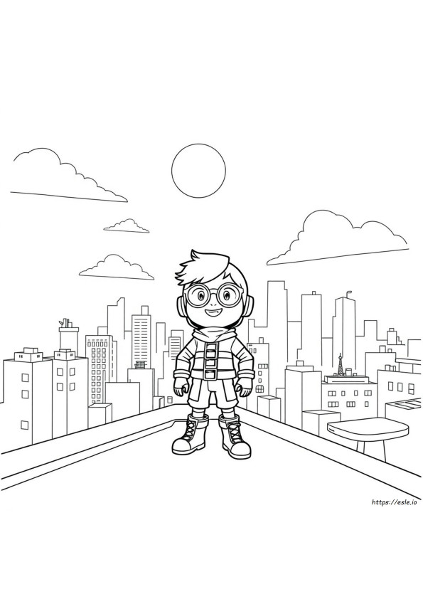 Boboiboy Para Colorir