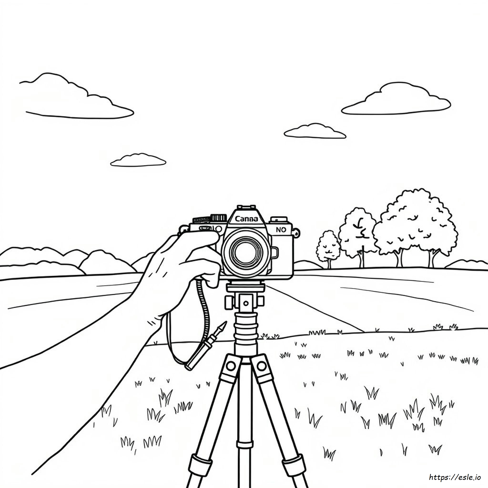 Macchina Fotografica Da Colorare