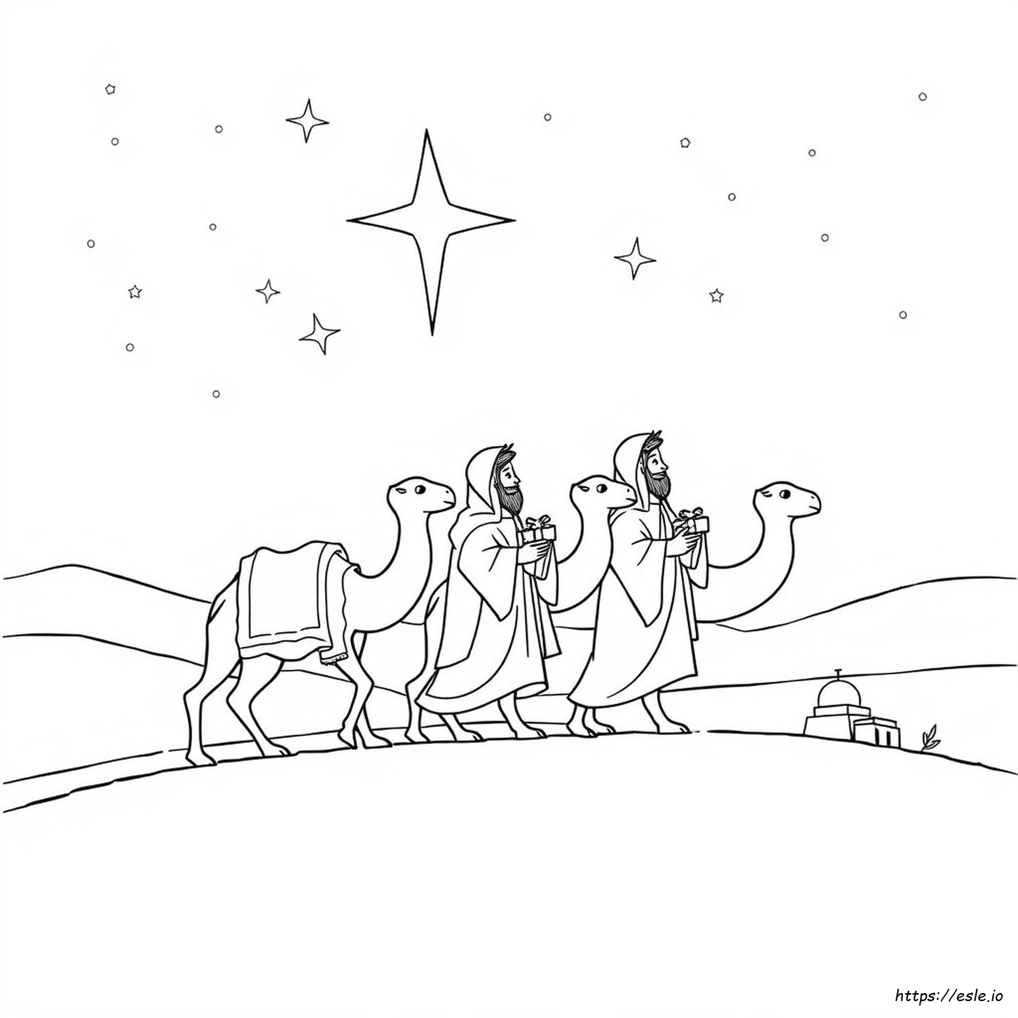 Re Magi Da Colorare E Stampare